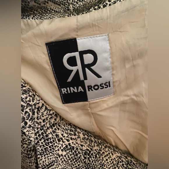 3 pc Snake Skin Print Rina Rossi Set - Picture 6 of 7